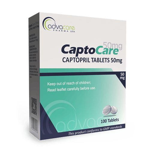 Comprimido de Captopril (caja de 100 comprimidos)