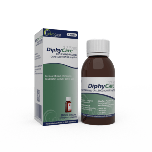 Solution Orale de Diphénhydramine (1 boîte et 1 flacon)