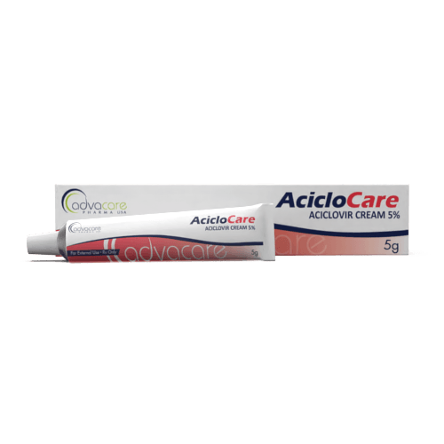 Aciclovir (Acyclovir) Cream (1 box and 1 tube)