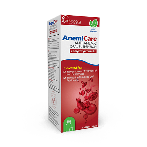 Anti-Anemic Oral Suspension (box of 1 bottle)