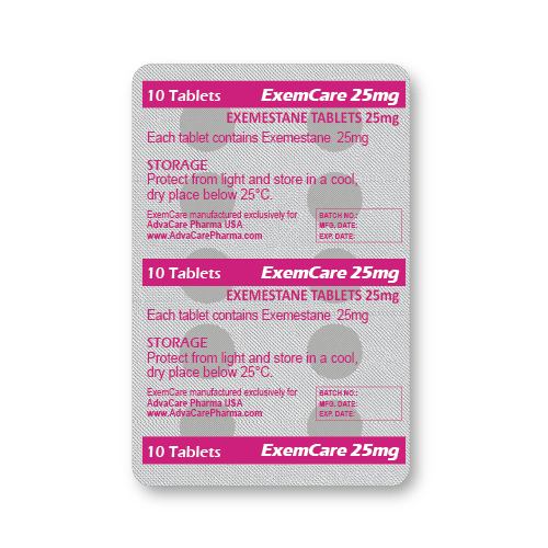 Exemestane Tablets (blister of 10 tablets)