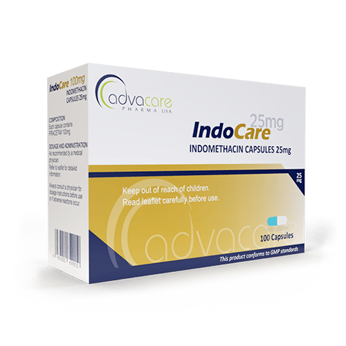 Indomethacin Capsules (box of 100 capsules)