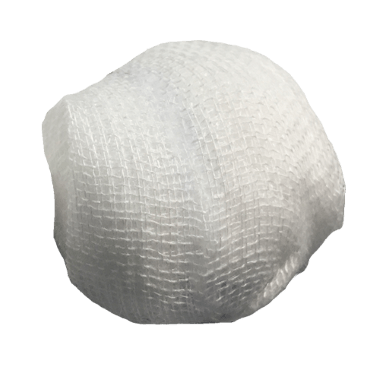 Gauze Balls Without Elastic Ring