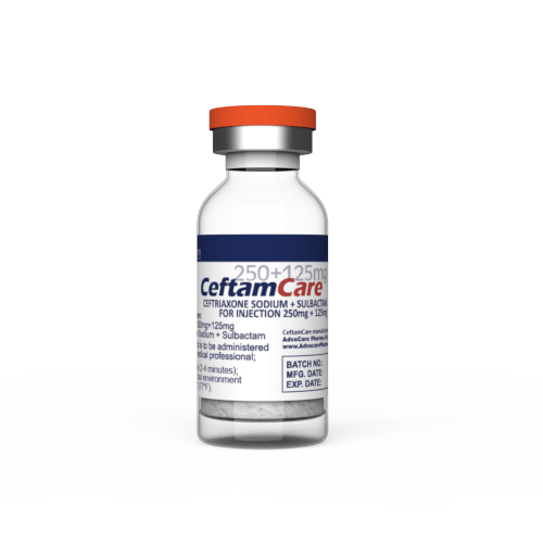 Ceftriaxone + Sulbactam pour Injection (1 flacon)