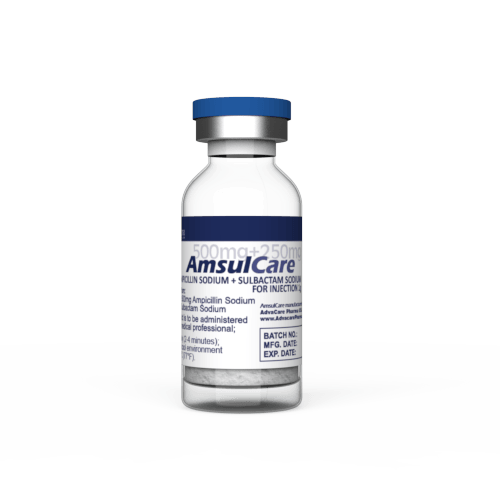 Ampicilline Sodique + Sulbactam Sodique pour Injection (1 flacon)