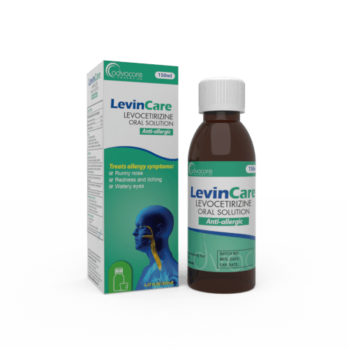 Levocetirizine Oral Solution (1 box and 1 bottle)