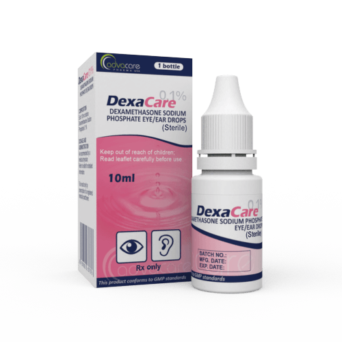 Gouttes Oculaires de Dexaméthasone (1 boîte et 1 flacon)