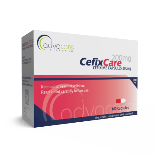 Cefixime Capsules (box of 100 capsules)