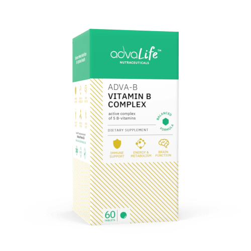 Comprimés de Vitamine B Complex (boîte de bouteilles)