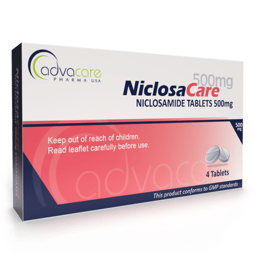 Niclosamide Tablets (box of 4 tablets)