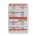 Comprimés de Cefixime + Ofloxacine (blister de 10 comprimés)