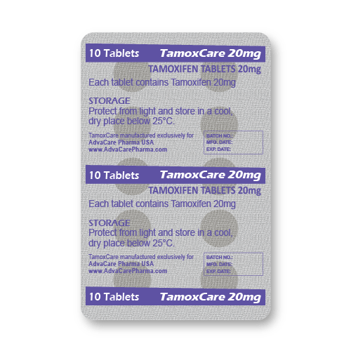 Tamoxifen Tablets (blister of 10 tablets)