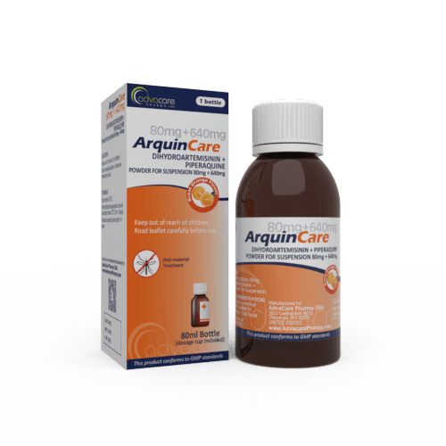 Dihydroartemisinin + Piperaquine for Oral Suspension (1 box and 1 bottle)