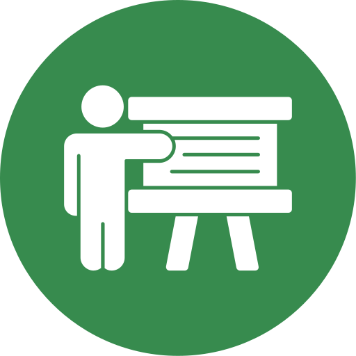 Icône-de-formation-et -de-support-matériel