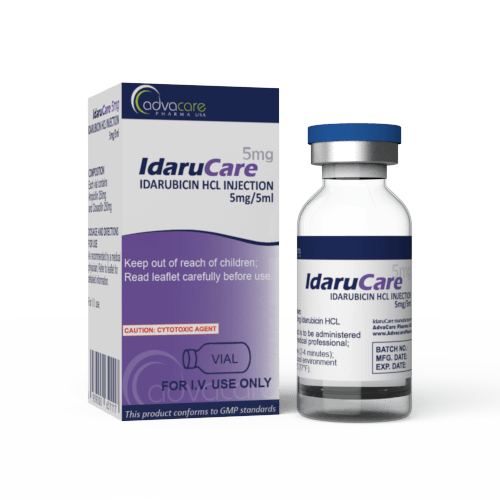 Injection d'Idarubicine HCl (1 boîte et 1 flacon)