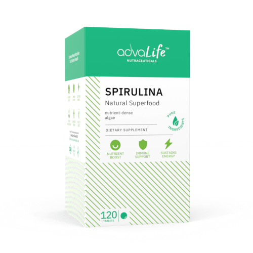 Comprimés de Spiruline (boîte de bouteilles)