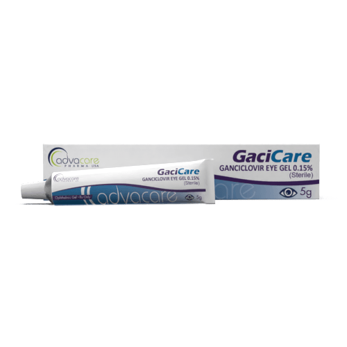 Ganciclovir Eye Gel (1 box and 1 tube)