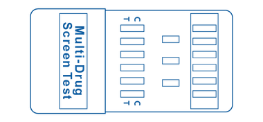 Kits de prueba de drogas Multi-Panel Cassette