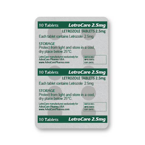 Letrozole Tablets (blister of 10 tablets)