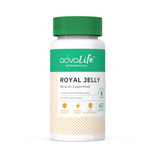 Royal Jelly Capsules (bottle of 60 softgels)