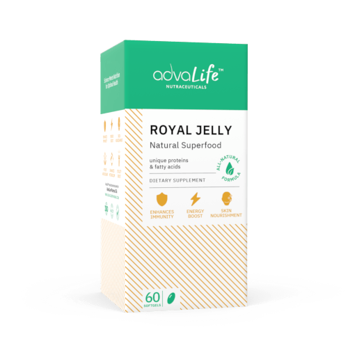 Capsules de Gelée Royale (boîte de bouteilles)