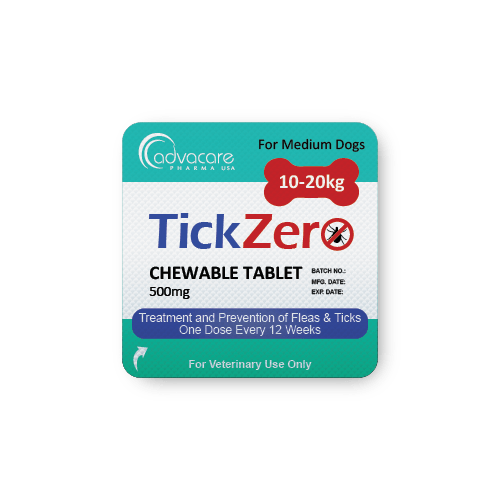 Comprimés de Fluralaner 500 mg (blister de 1 comprimé)