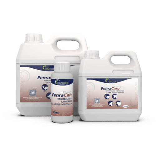 Fenbendazole + Rafoxanide Oral Suspension (100ml bottle, 500ml bottle and 1L bottle)