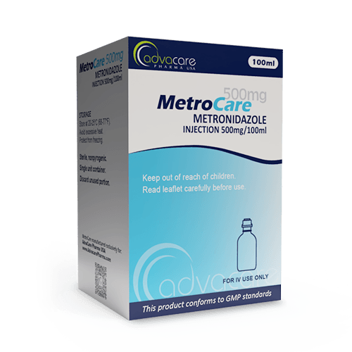 Metronidazole Injection (box of 1 bottle)