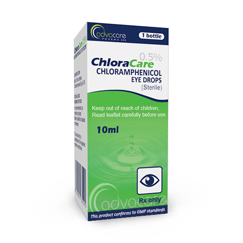 Chloramphenicol Eye Drops (box of 1 bottle)