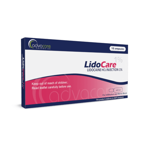 Injection de Lidocaïne HCl (boîte de 10 ampoules)