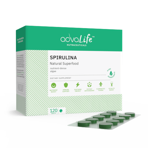 Comprimés de Spiruline (1 boîte et 1 blister)