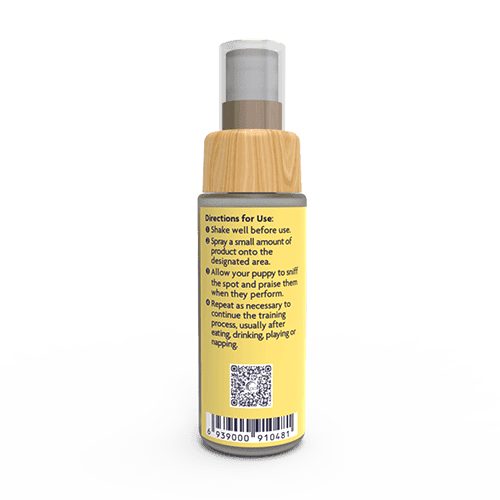 Potty Training Spray (bottle directions for use)