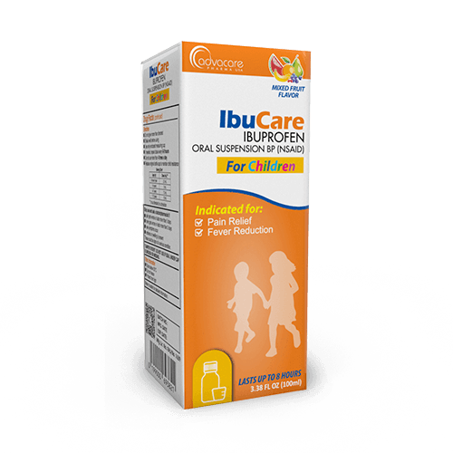 Ibuprofen Oral Suspension (box of 1 bottle)