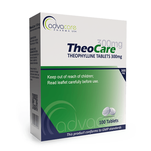 Theophylline Tablets (box of 100 tablets)