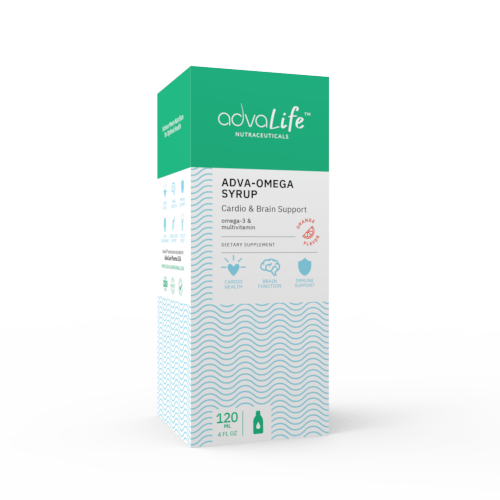 Sirop Omega-3 + Multivitamines (boîte de bouteilles)