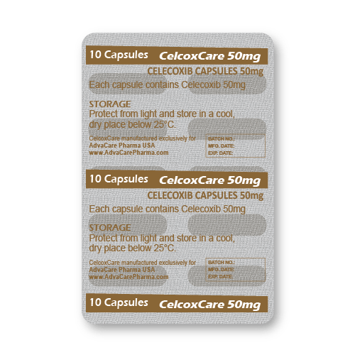 Celecoxib Capsules (blister of 10 capsules)