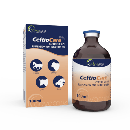 Ceftiofur HCl Suspension for Injection (1 box and 1 vial)