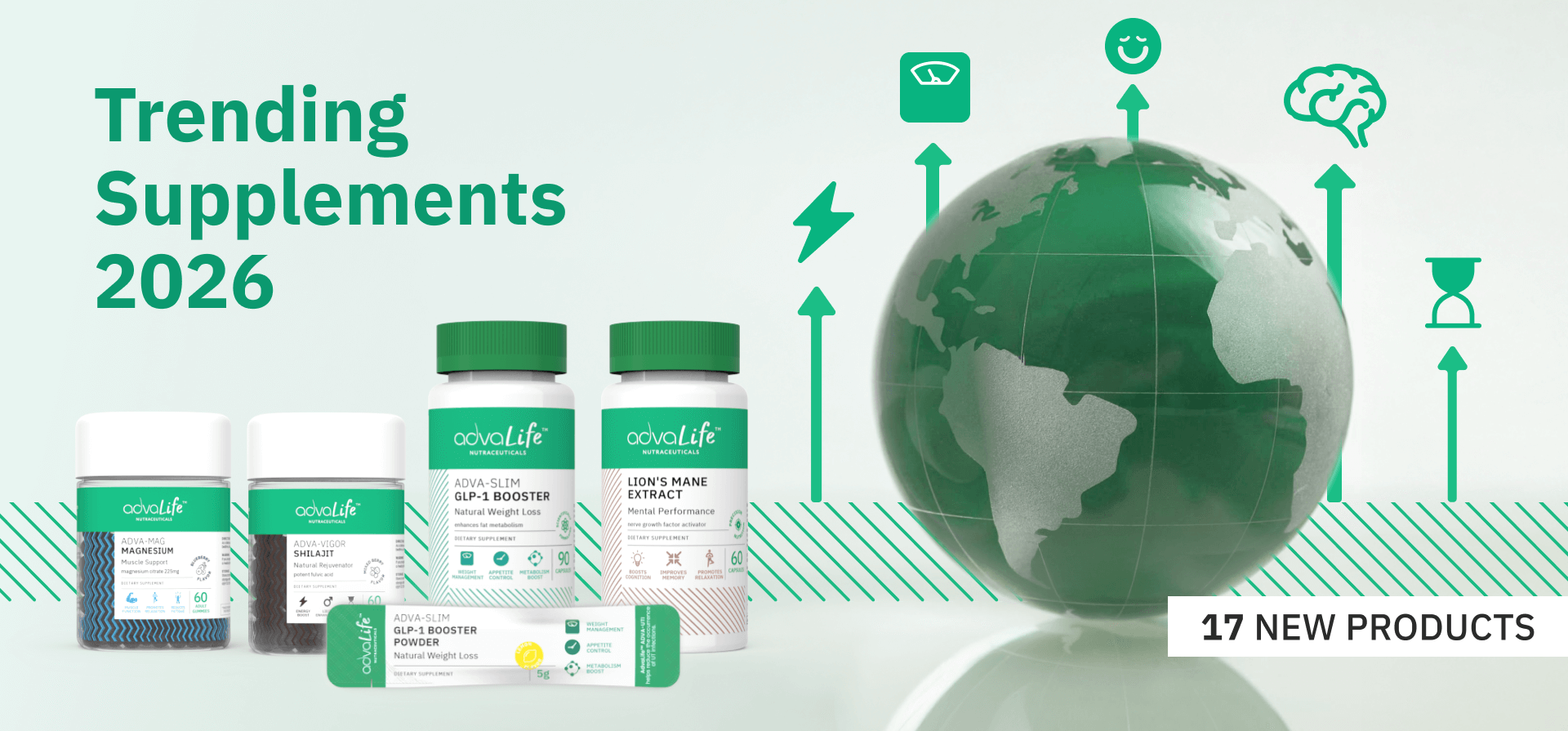 17 New Health Supplements from AdvaCare