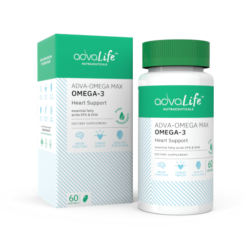 Omega-3 MAX Cápsulas (1 caja y 1 frasco)