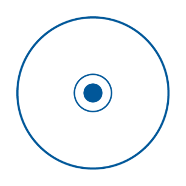 Disposable ECG Electrodes Round