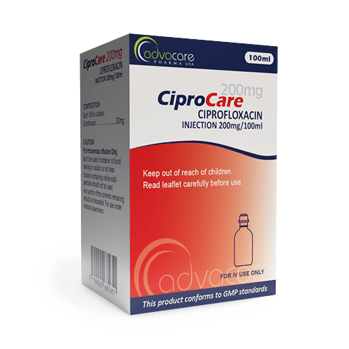 Ciprofloxacin Injection (box of 1 bottle)