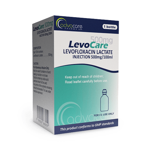 Levofloxacin Lactate Injection (box of 1 bottle)