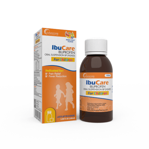 Suspension Orale d'Ibuprofène (1 boîte et 1 flacon)