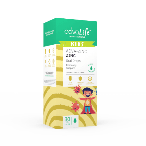 Gouttes de zinc pour les enfants (boîte de bouteilles)