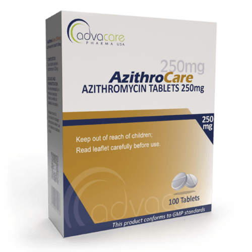 Azithromycin Tablets (box of 100 tablets)