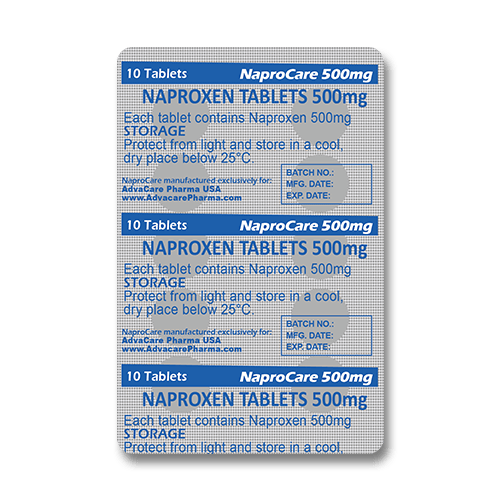 Comprimidos de Naproxeno (blíster de 10 comprimidos)