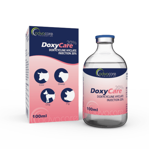 Doxycycline Hyclate Injection (1 box and 1 vial)