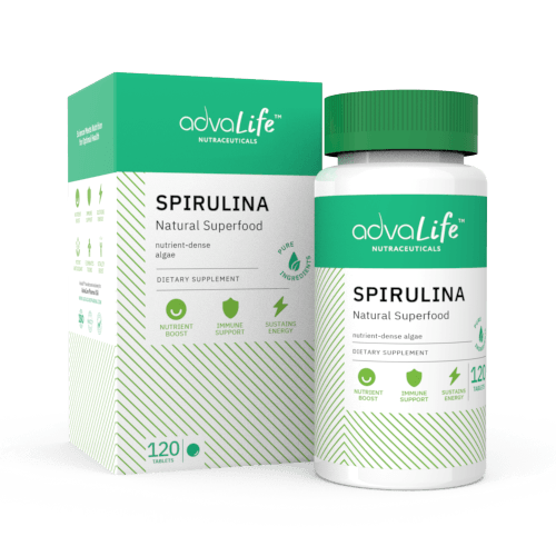 Comprimés de Spiruline (1 boîte et 1 bouteille)