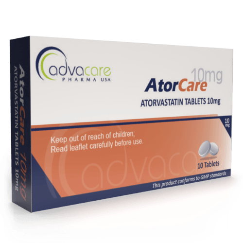 Atorvastatin Tablets (box of 10 tablets)