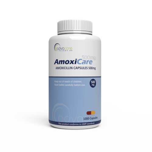 Amoxicillin Capsules (bottle of 1000 capsules)